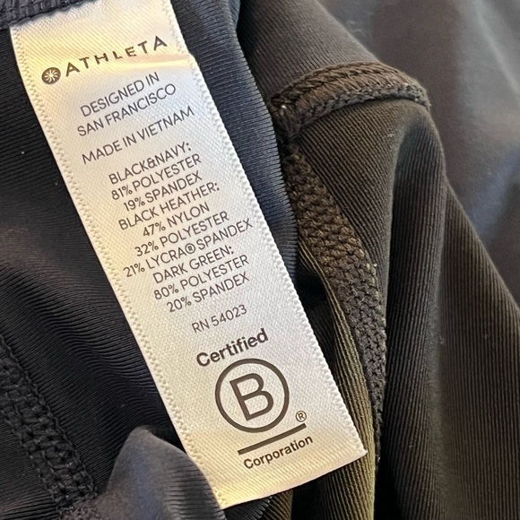 Athleta Colorblock 7/8 Tight / Leggings - Picture 3 of 5